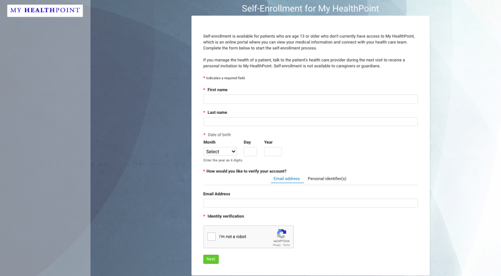 Fryecare Patient Portal