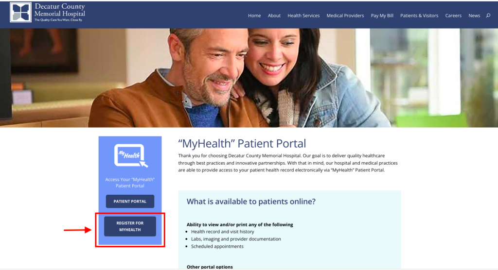 Dcmh Patient Portal