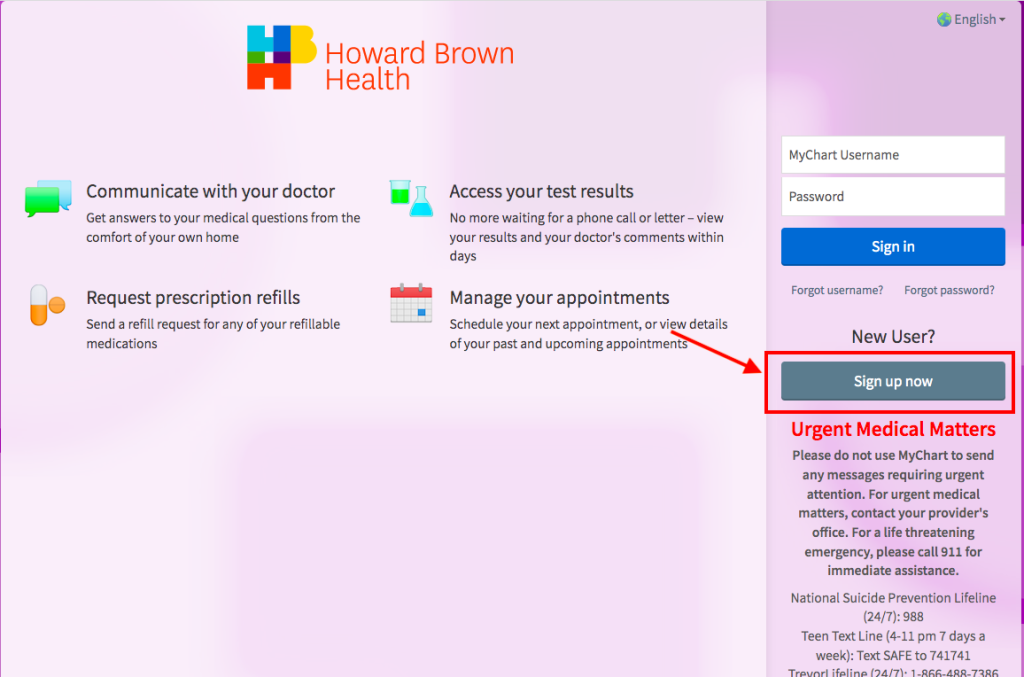 Howard Brown Patient Portal