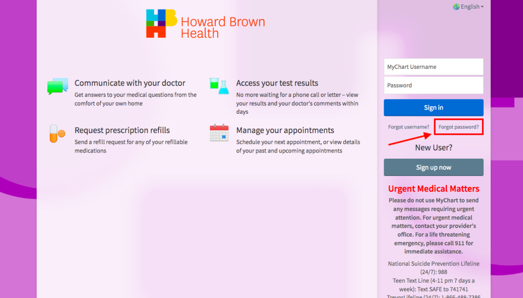 Howard Brown Patient Portal