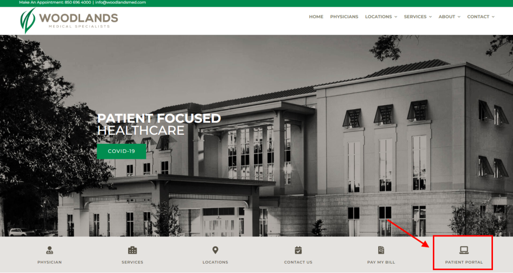 Woodlands Patient Portal