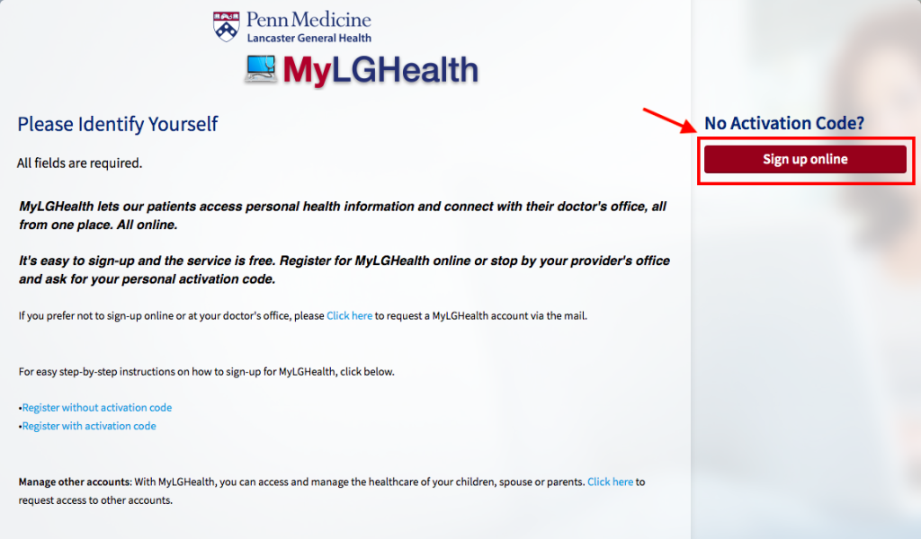 MyLGHealth Patient Portal