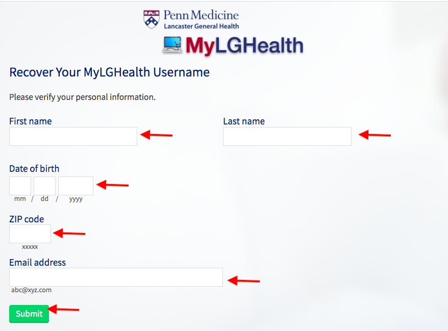 MyLGHealth Patient Portal