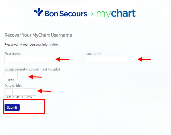 Bon Secours MyChart Patient Portal Login Www bonsecours Digital 