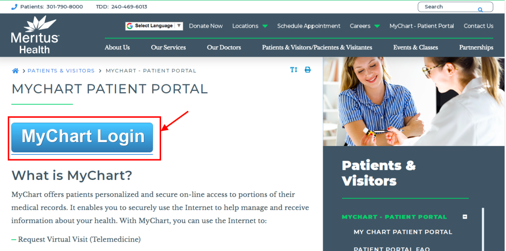 Meritas Patient Portal Login Www meritushealth Digital Patient 