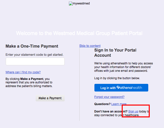 West Med Patient Portal