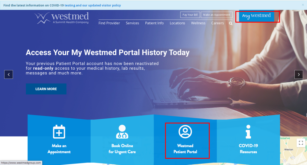 West Med Patient Portal Login www westmedgroup Digital Patient Portal