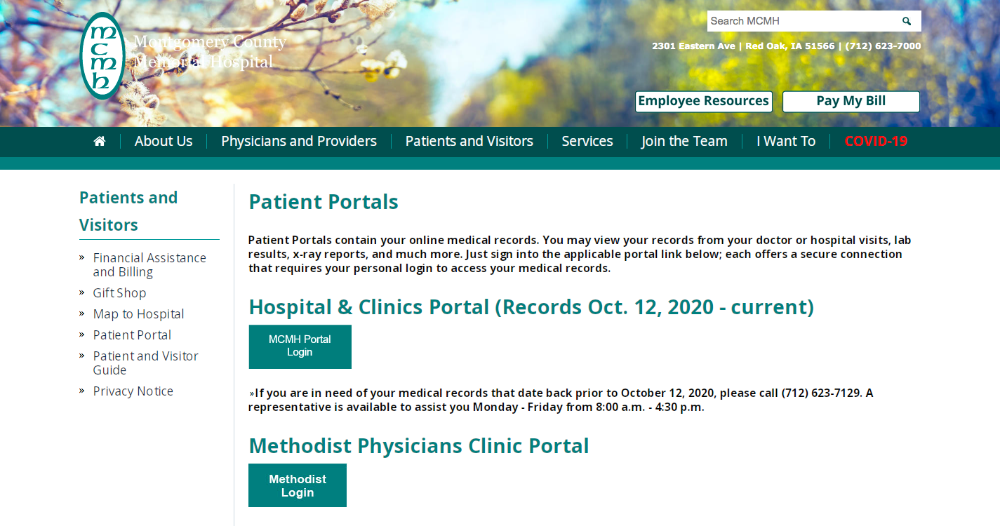 MCMH Patient Portal