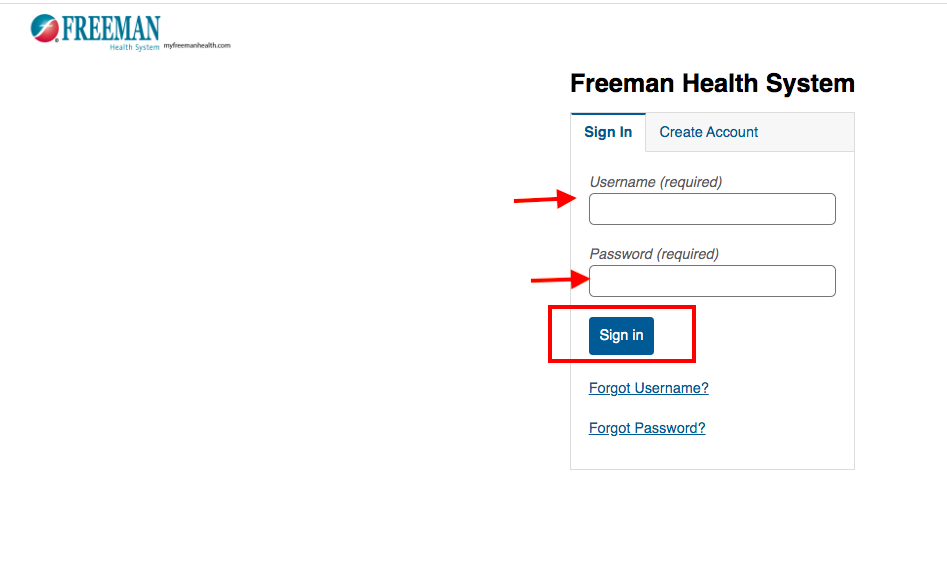 Freeman Patient Portal Login Www freemanhealth Digital Patient 