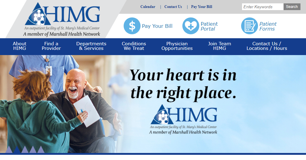 HIMG Patient Portal