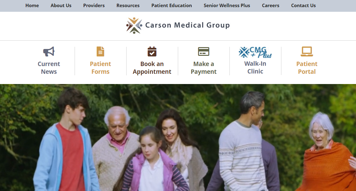 Carson Medical Group Patient Portal