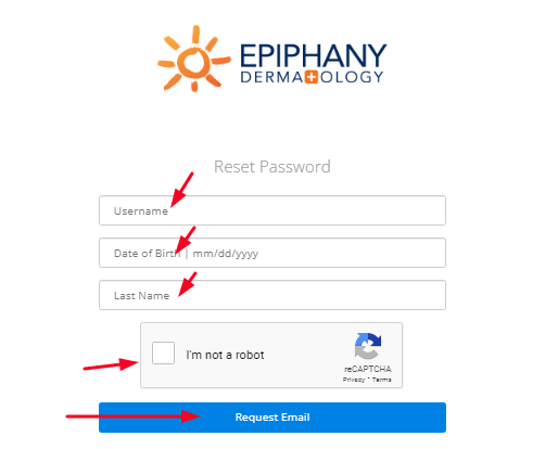 Epiphany Dermatology Patient Portal