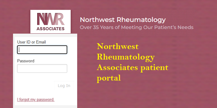 Northwest Rheumatology Associates patient portal