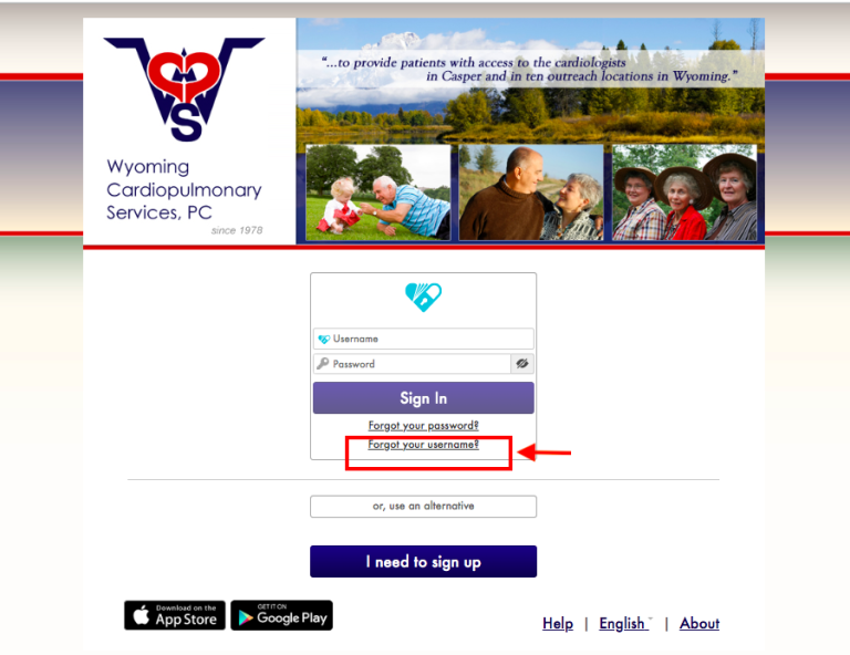 Wyoming Cardiopulmonary Patient Portal 5