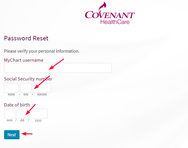 Covenant Medical Center Patient Portal 4
