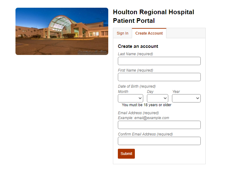 Houlton Regional Hospital Patient Portal