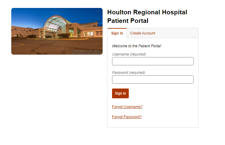 Houlton Regional Hospital Patient Portal 2