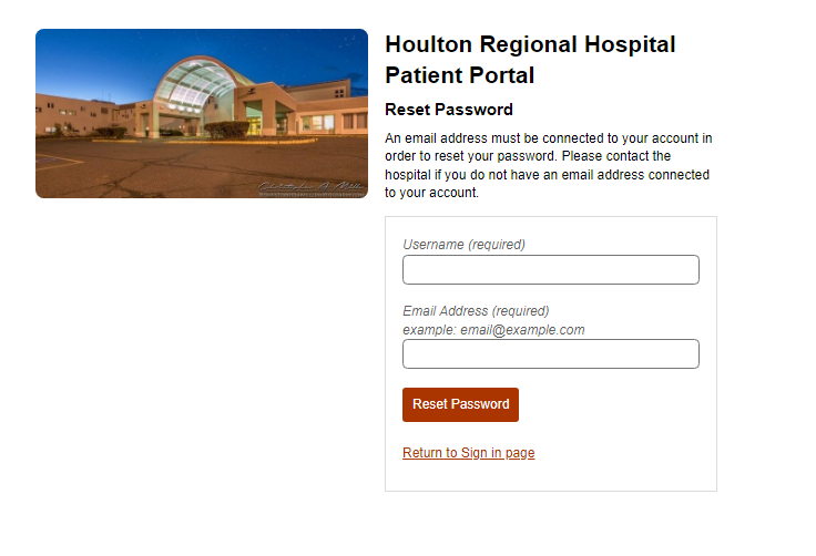 Houlton Regional Hospital Patient Portal 3