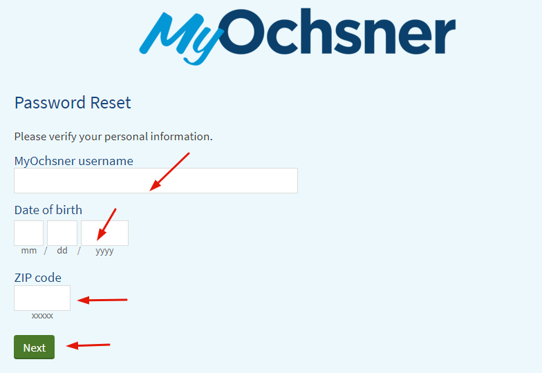 Ochsner Patient Portal