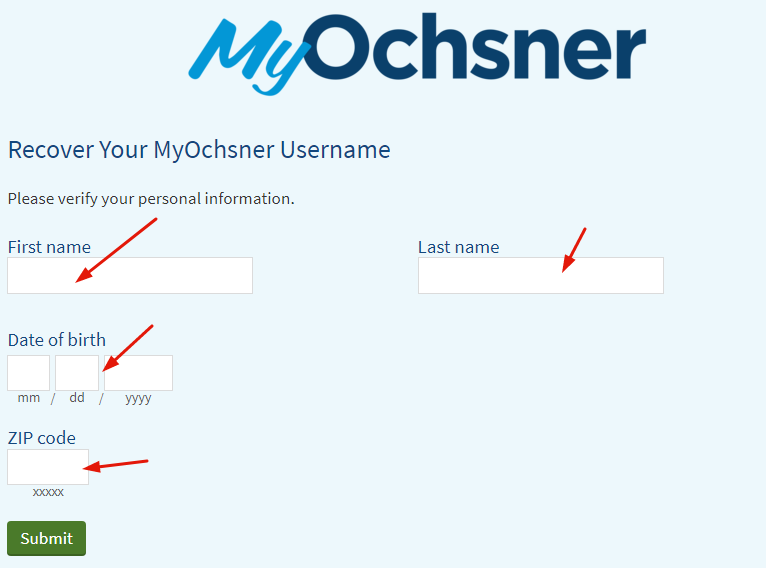 Ochsner Patient Portal