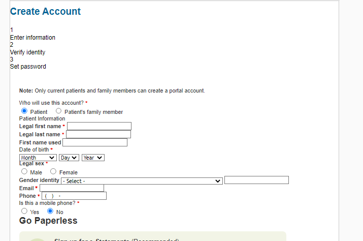 Resurgens Patient Portal 4