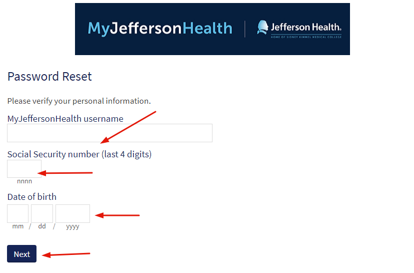 Jefferson Health Patient Portal