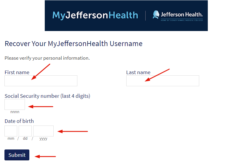 Jefferson Health Patient Portal