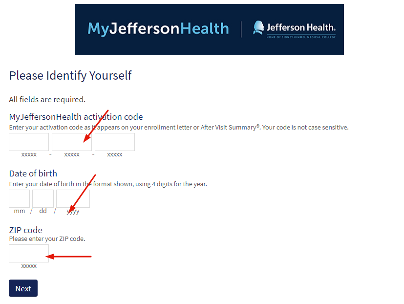 Jefferson Health Patient Portal