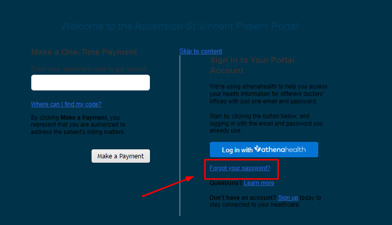 www st vincent org patient portal