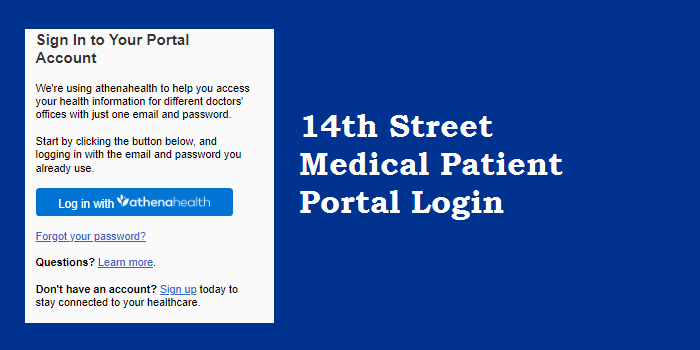 14th Street Medical Patient Portal