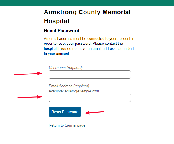 ACMH Patient Portal