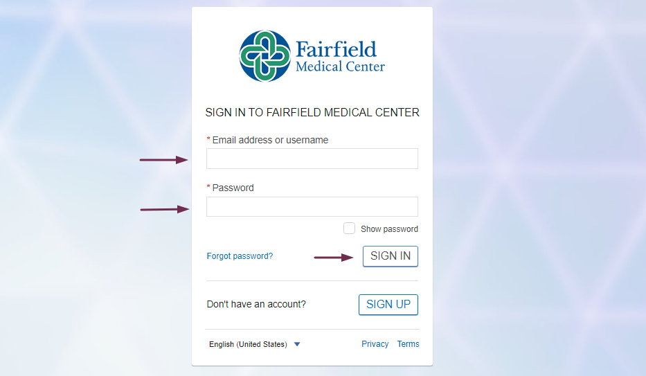 Fairfield Medical Center Patient Portal 3