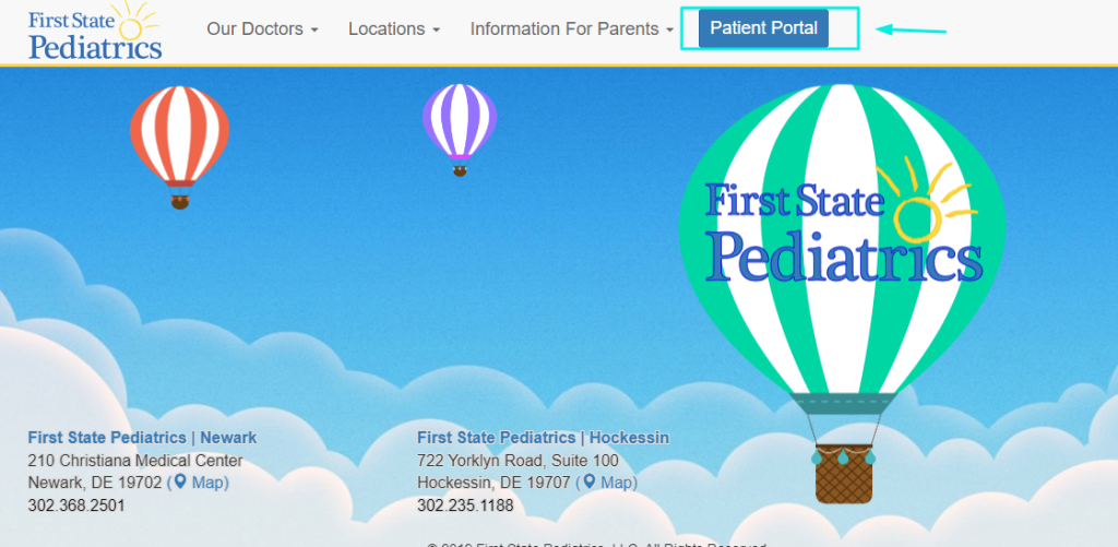 First State Pediatrics Patient Portal