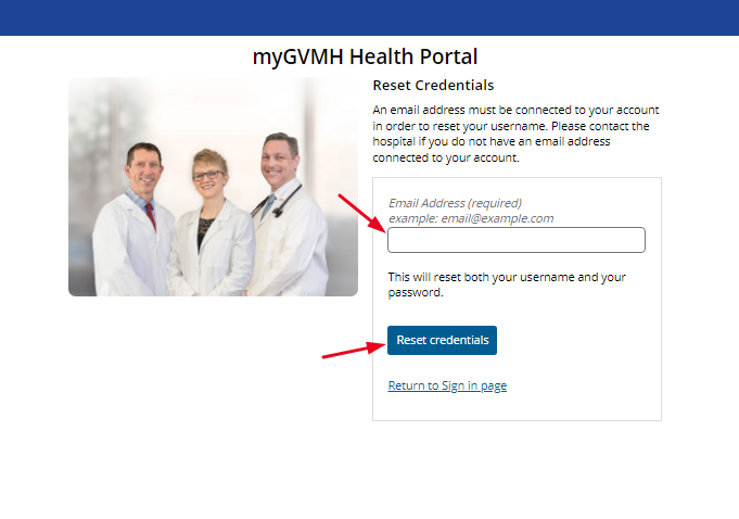 My GVMH Patient Portal