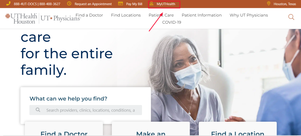 MyUTHealth Patient Portal Login