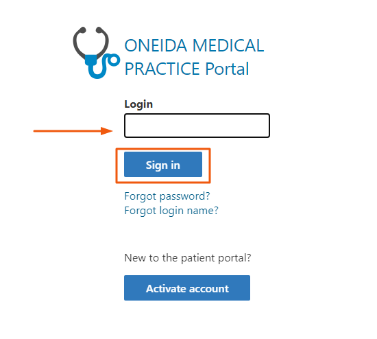 Oneida Hospital Patient Portal