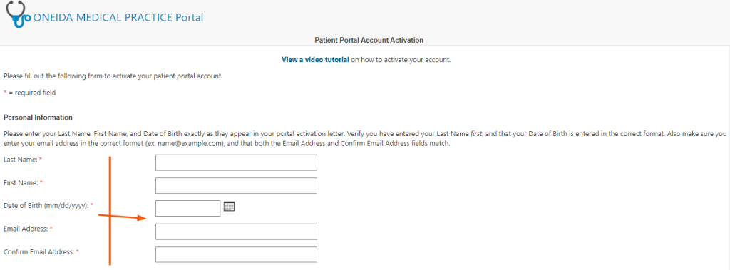 Oneida Hospital Patient Portal