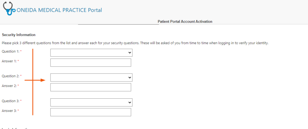 Oneida Hospital Patient Portal