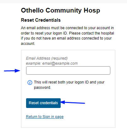 Othello Community Hospital Patient Portal 