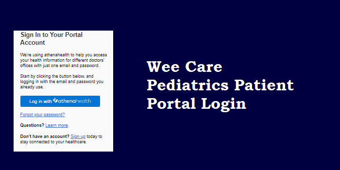 Wee Care Pediatrics Patient Portal 3