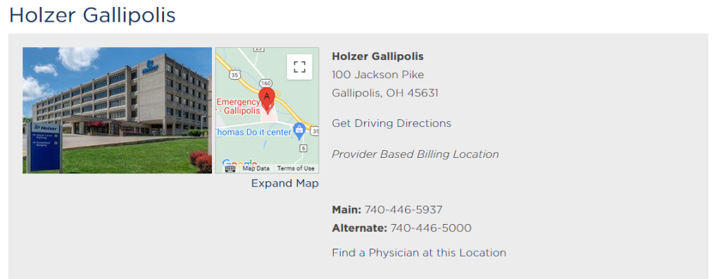 holzer gallipolis